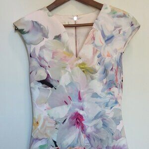 Ted Baker Floral Dress, Size 3